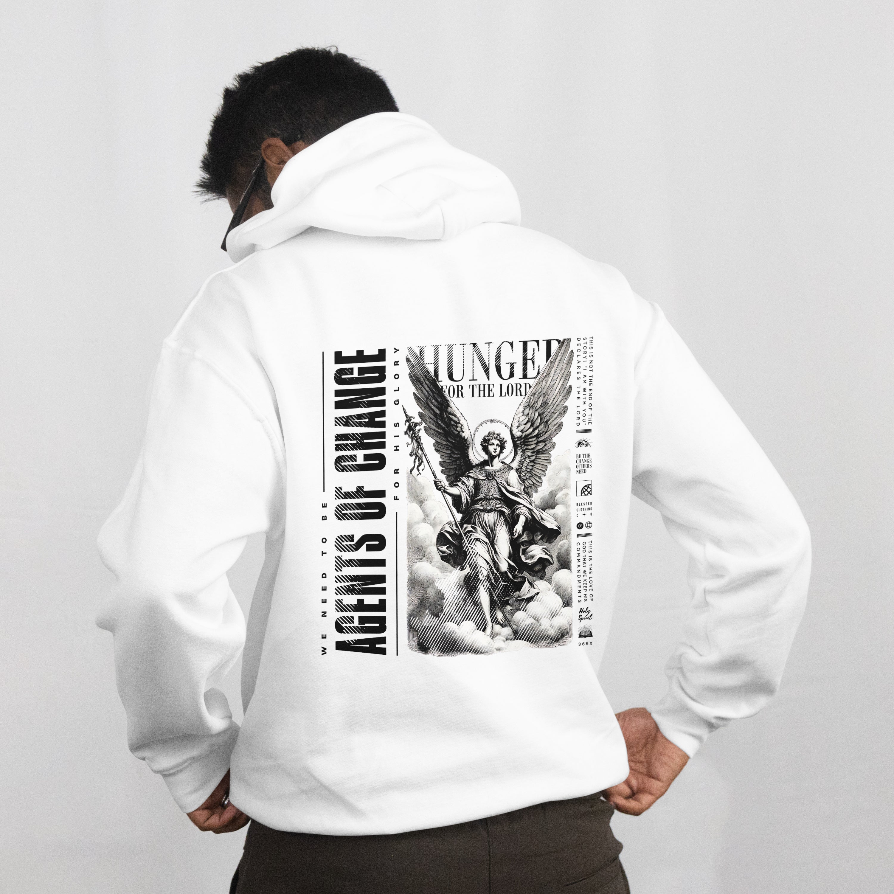 AGENTS OF CHANGE UNISEX HOODIE