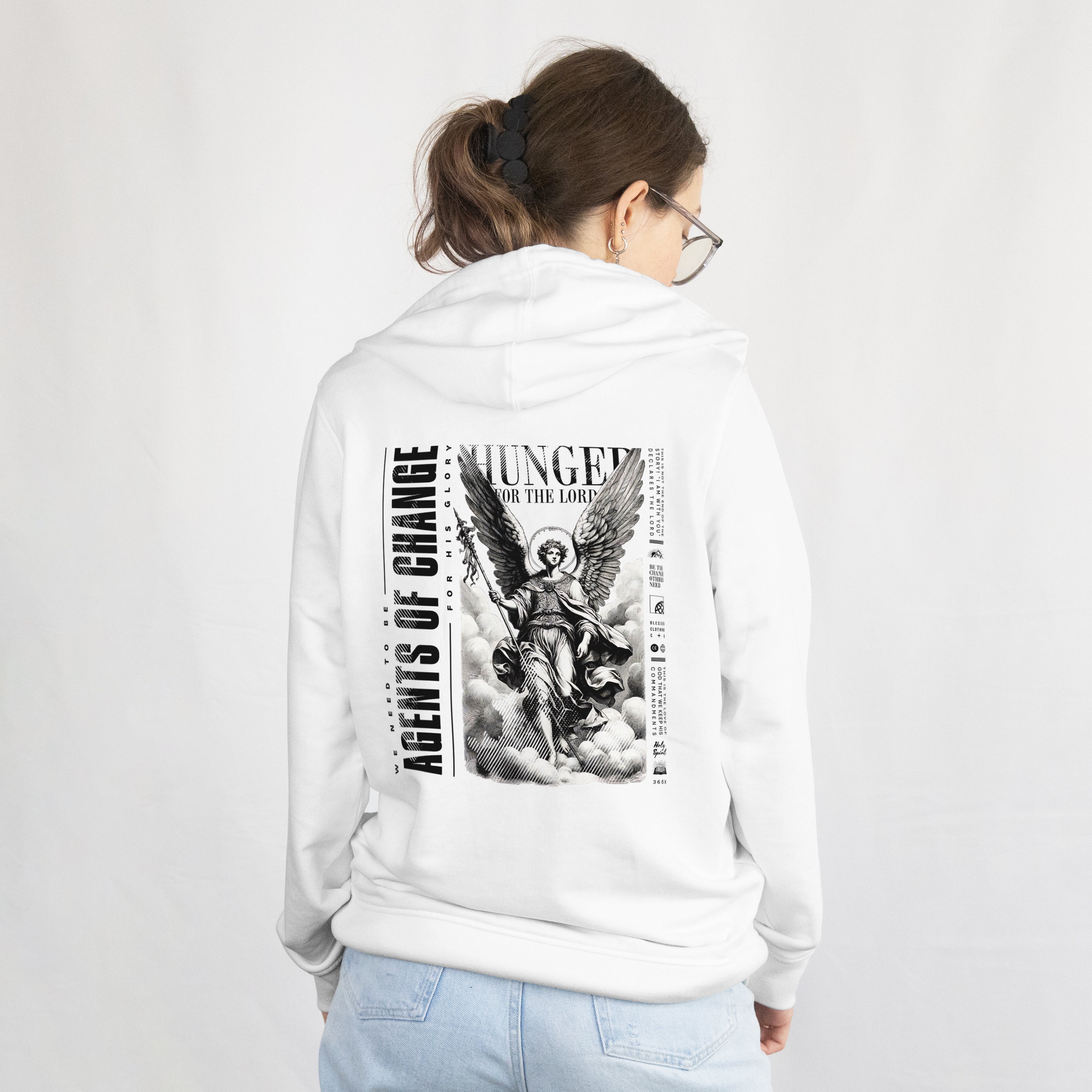AGENTS OF CHANGE UNISEX HOODIE