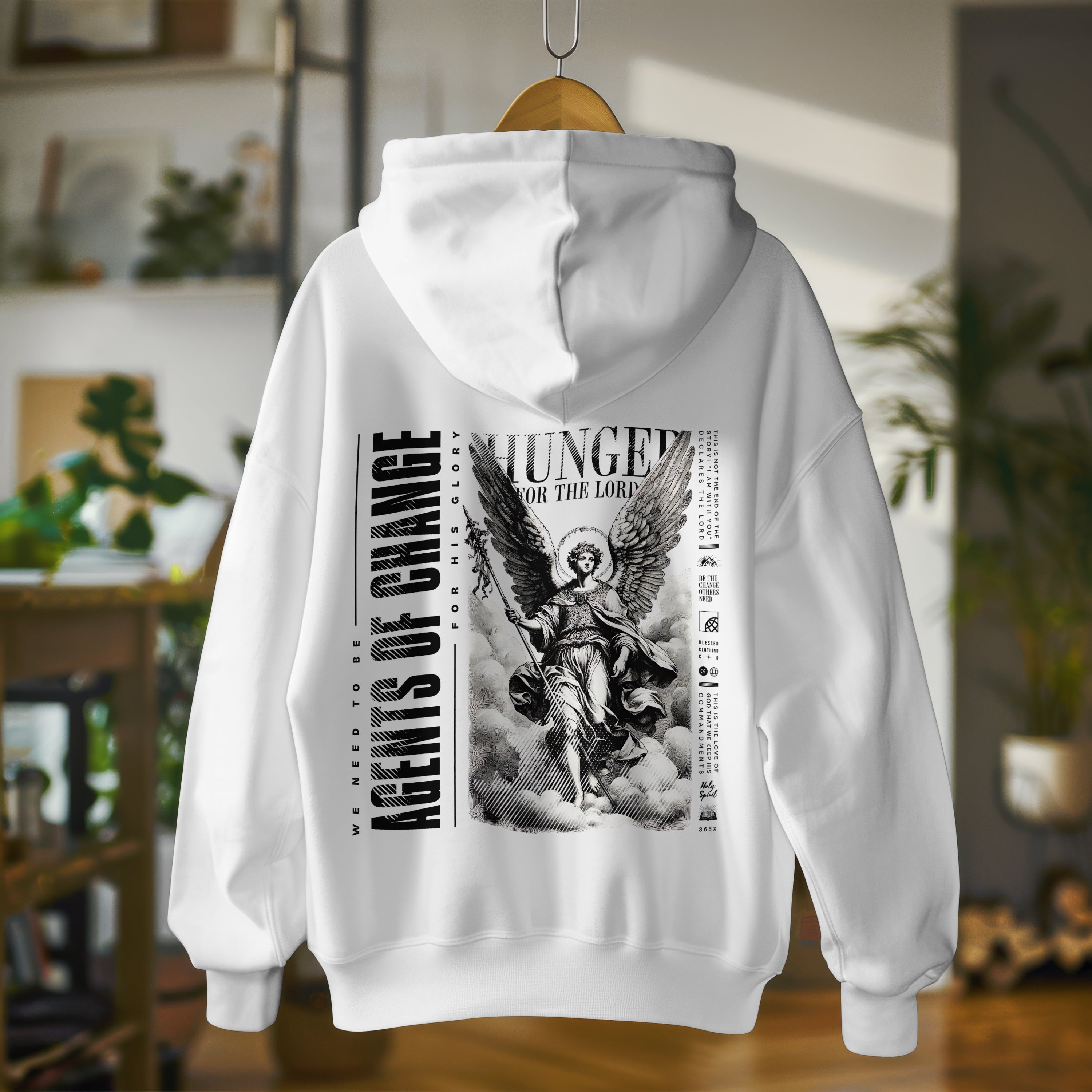 AGENTS OF CHANGE UNISEX HOODIE