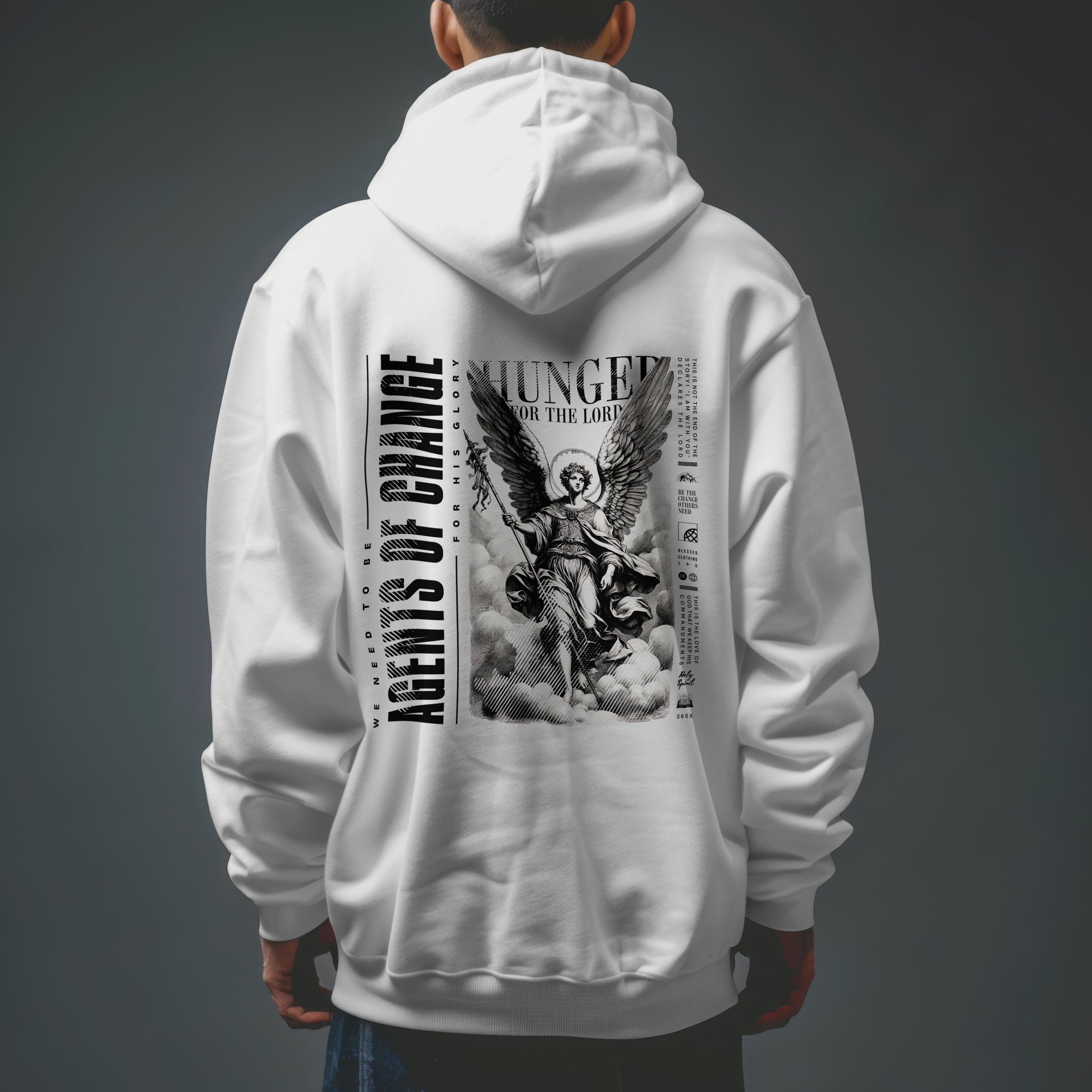 AGENTS OF CHANGE UNISEX HOODIE