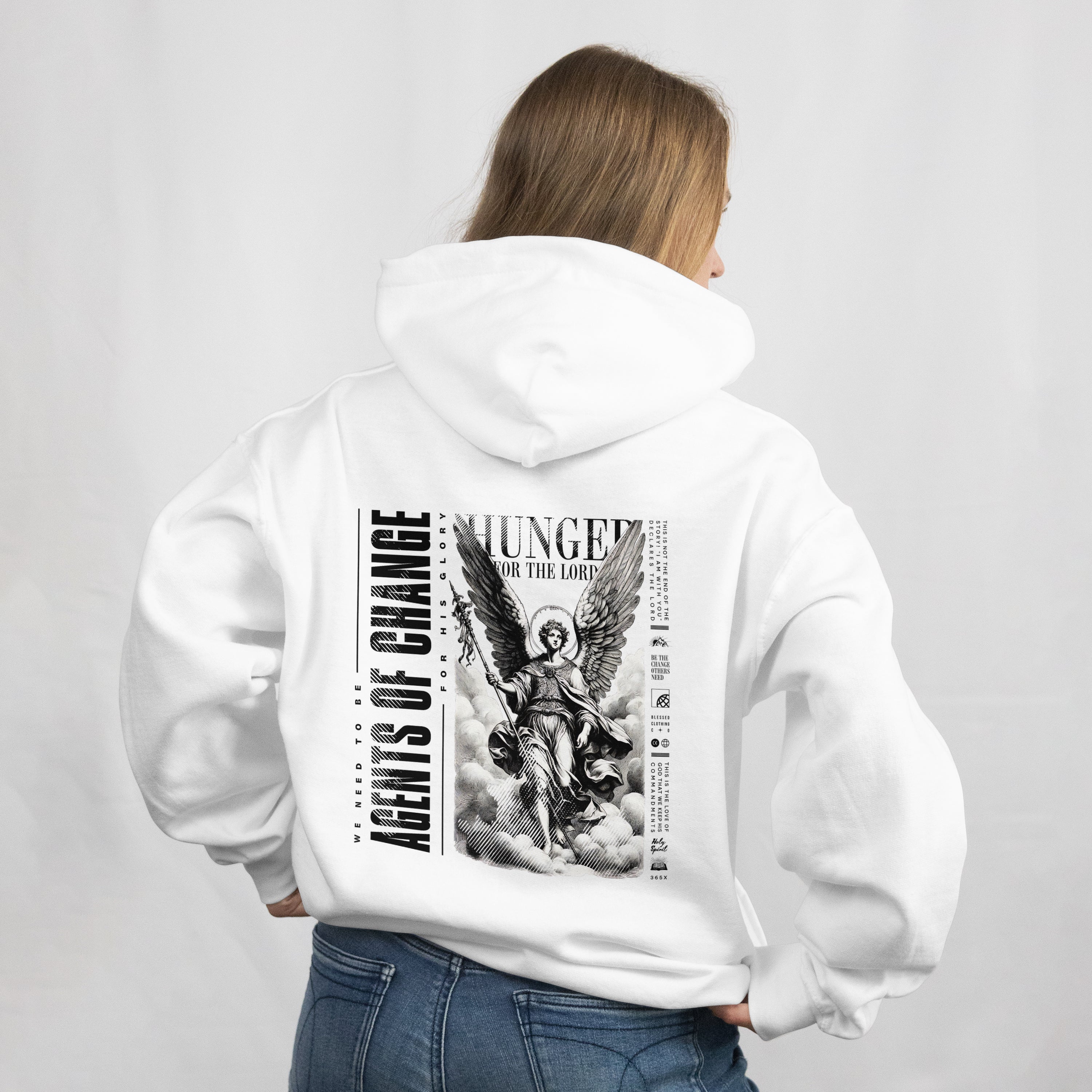 AGENTS OF CHANGE UNISEX HOODIE