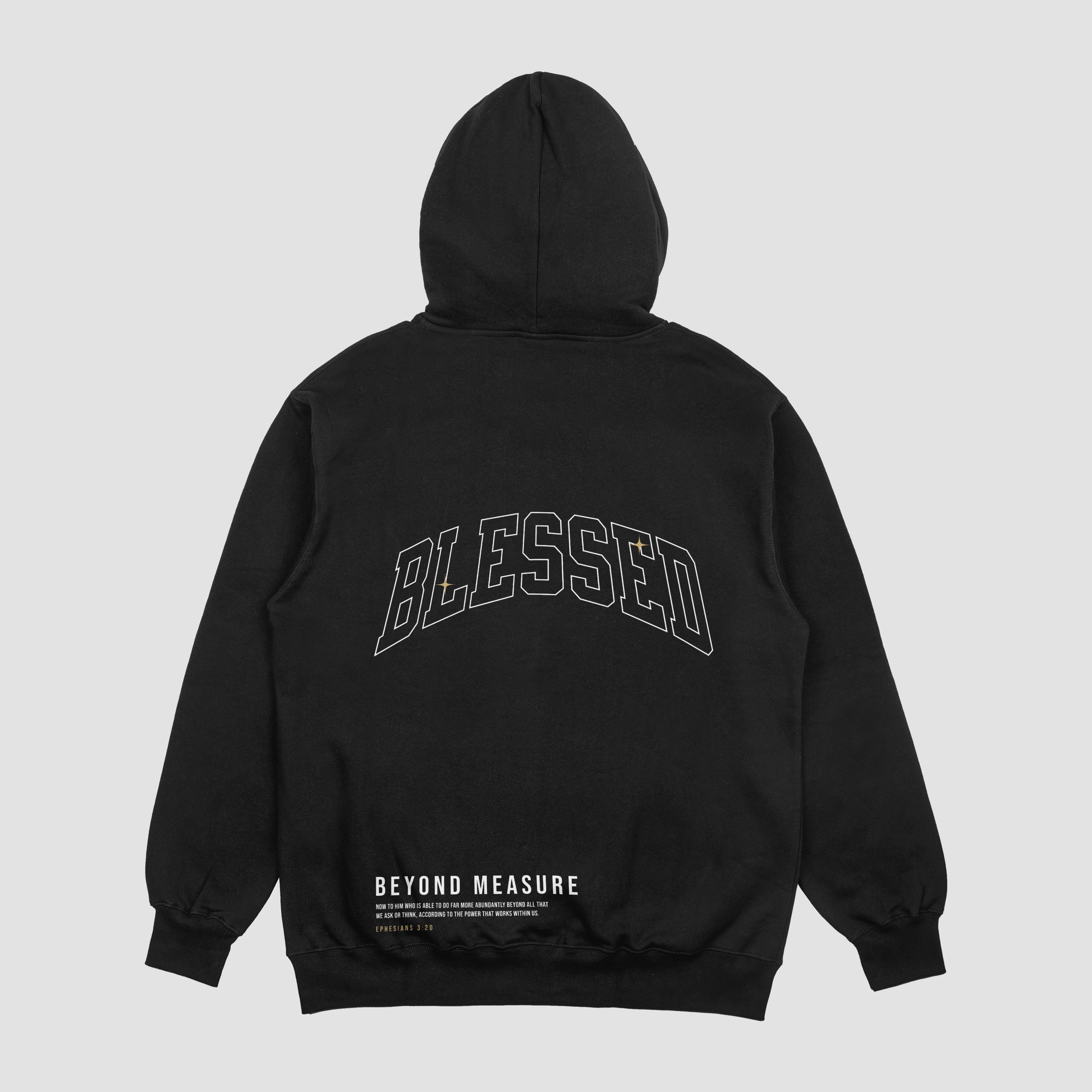BLESSED BEYOND MEASURE UNISEX HOODIE