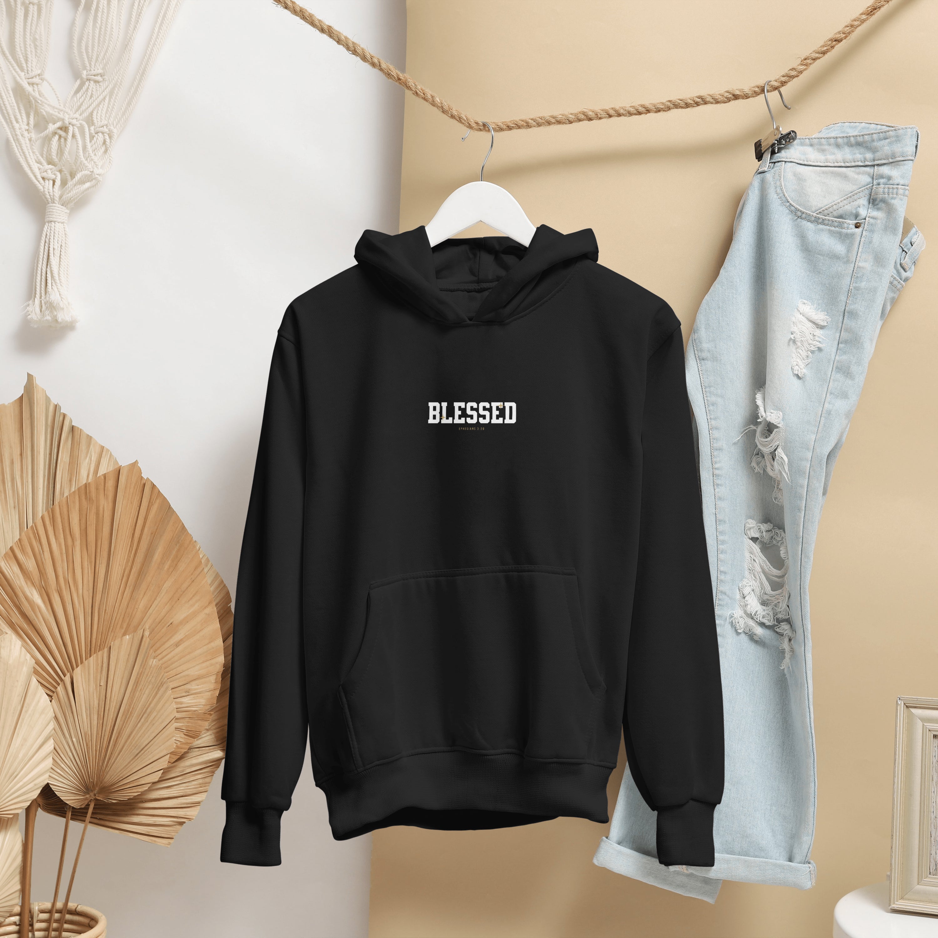 BLESSED BEYOND MEASURE UNISEX HOODIE