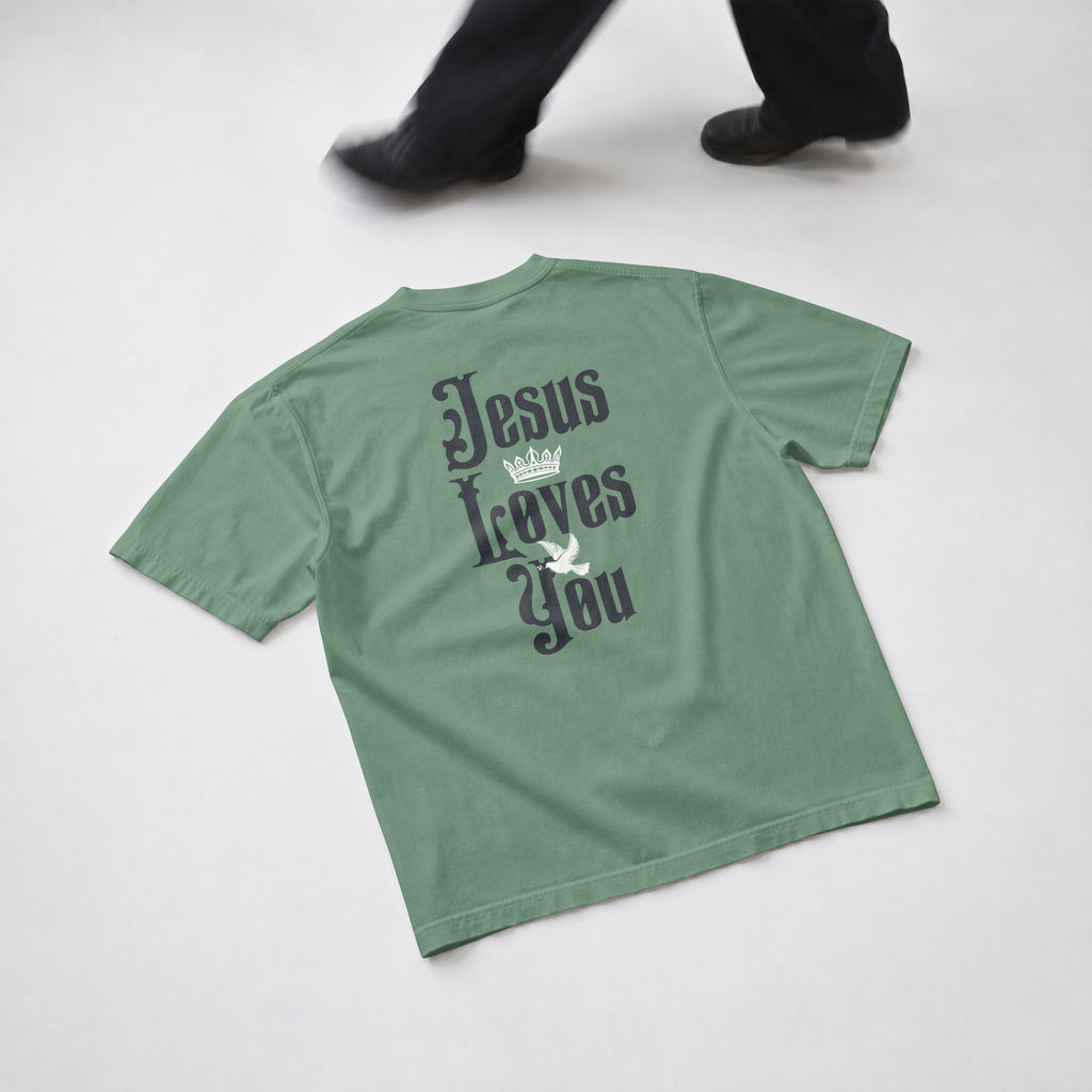 JESUS LOVES YOU UNISEX TEE