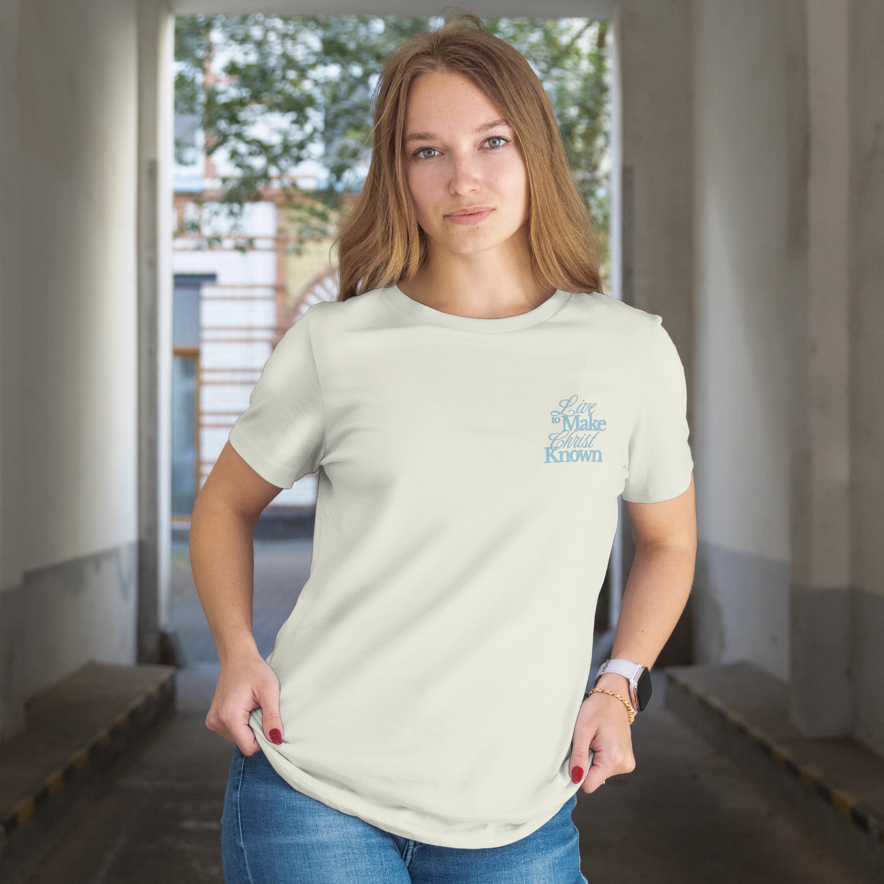 LIVE TO MAKE CHRIST KNOWN UNISEX TEE