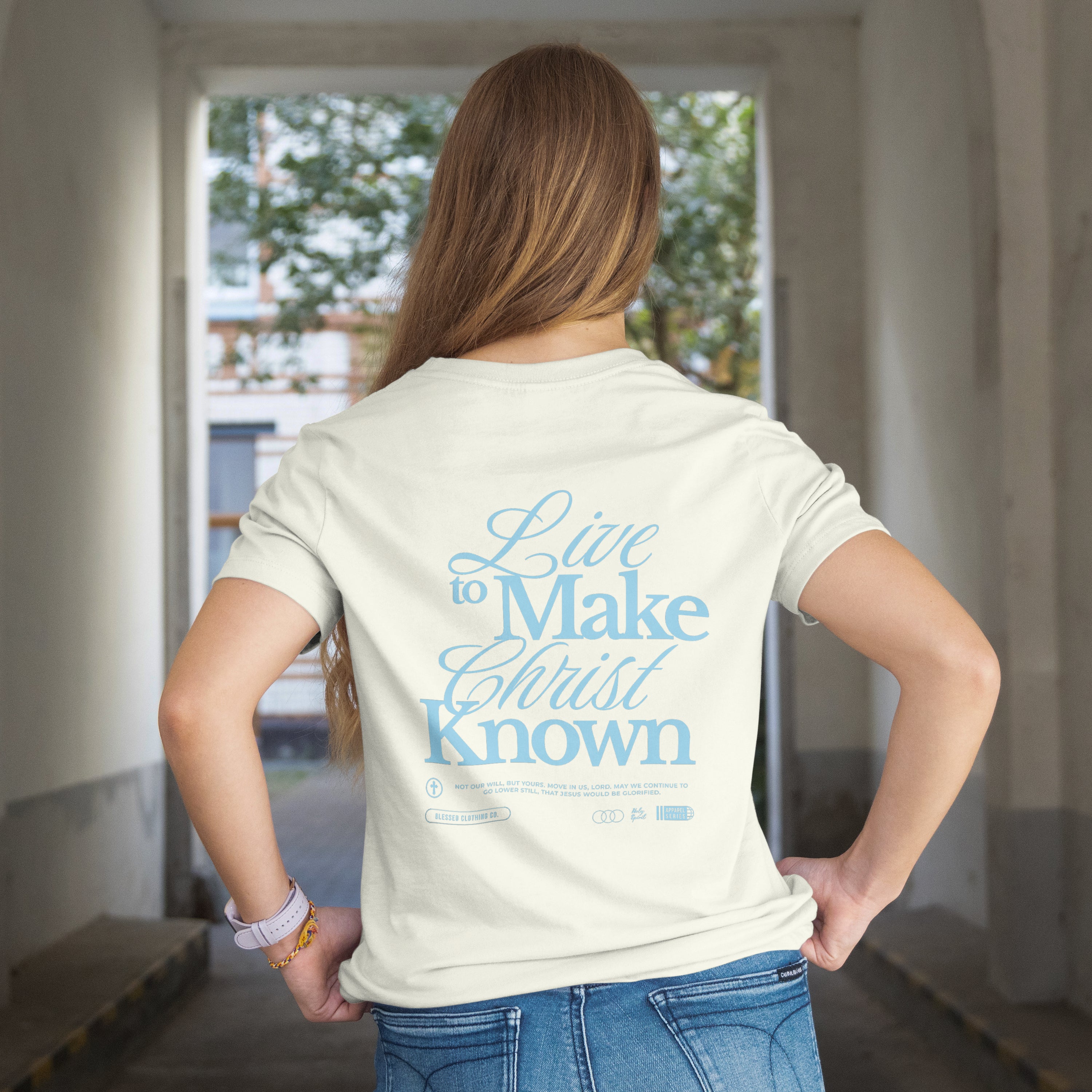 LIVE TO MAKE CHRIST KNOWN UNISEX TEE