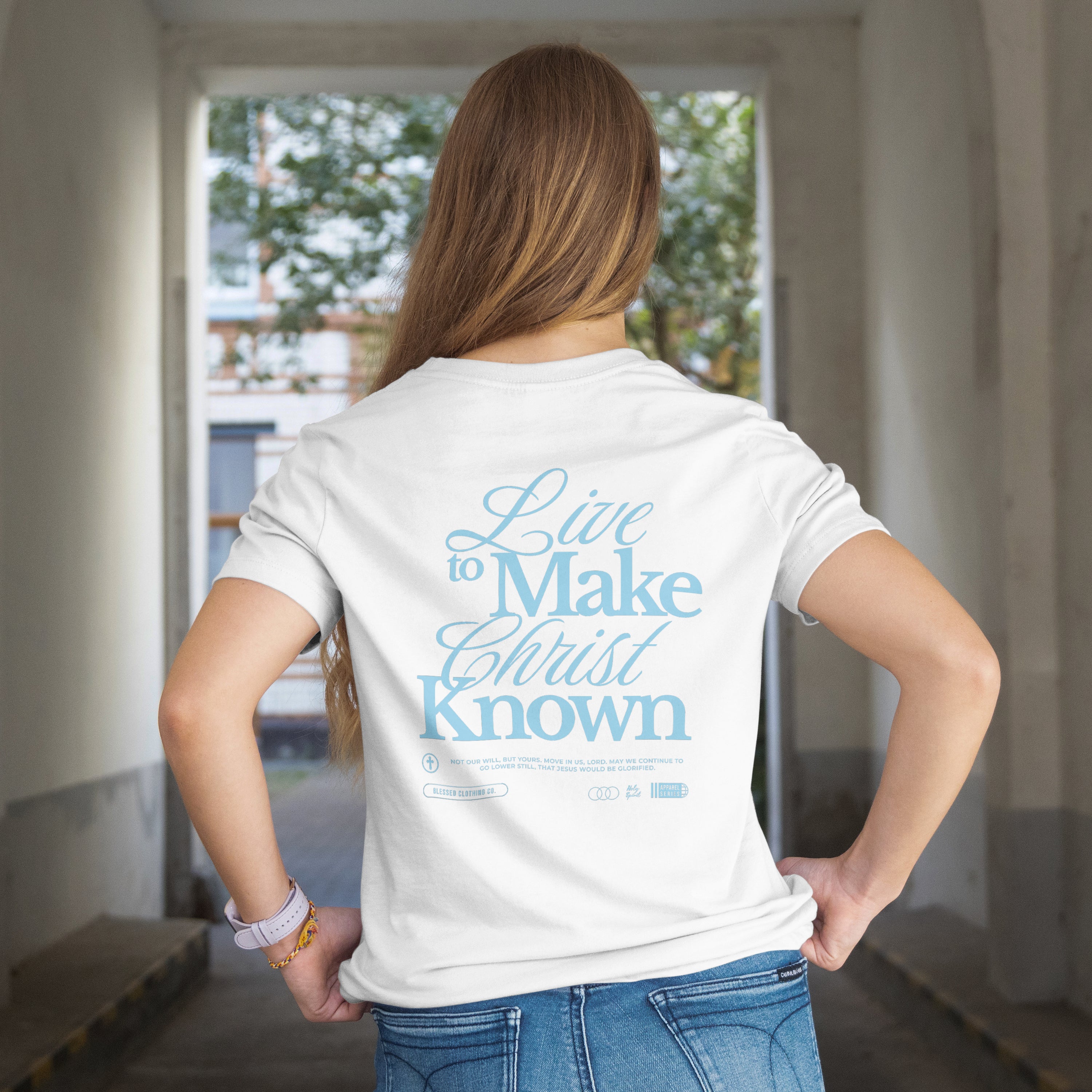 LIVE TO MAKE CHRIST KNOWN UNISEX TEE