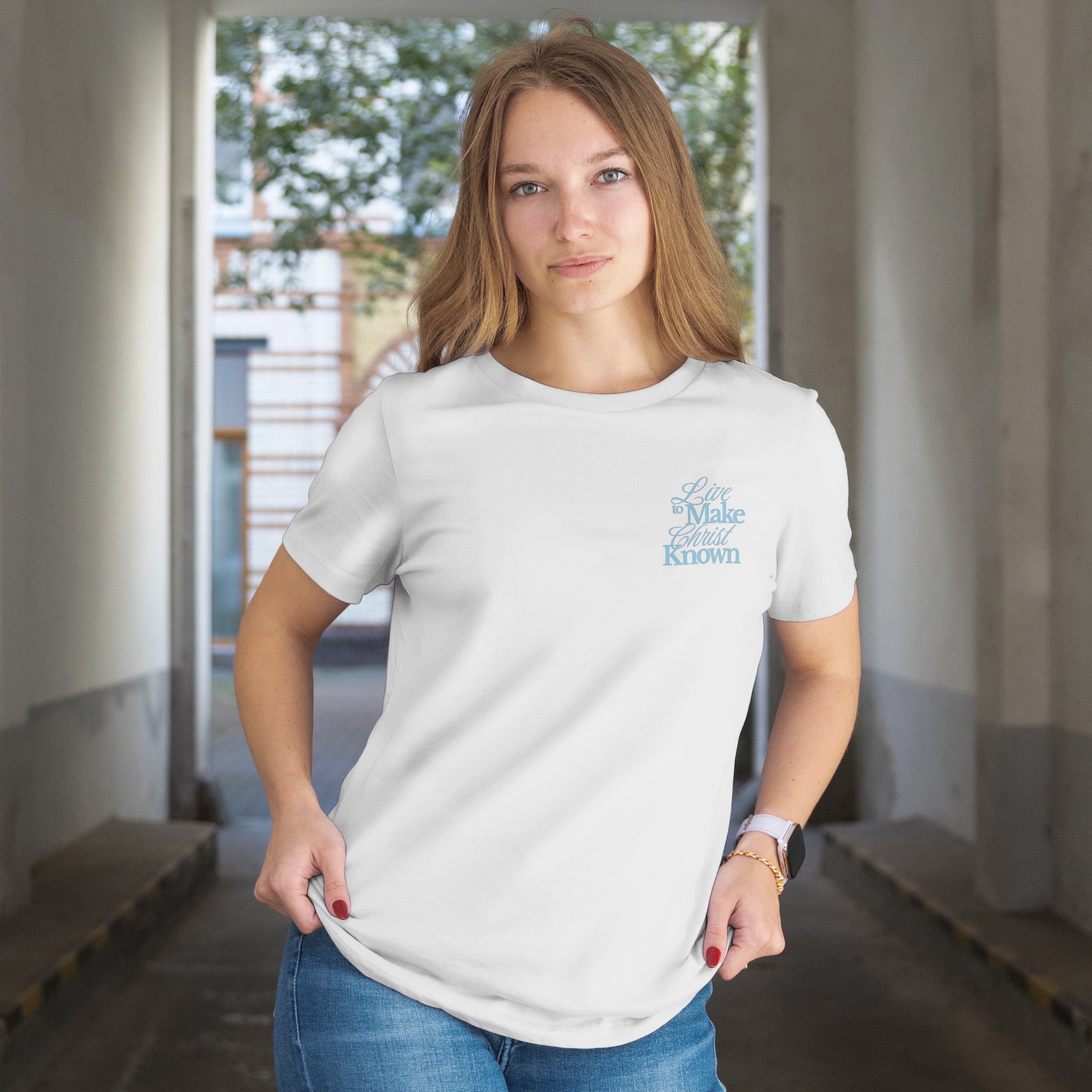 LIVE TO MAKE CHRIST KNOWN UNISEX TEE