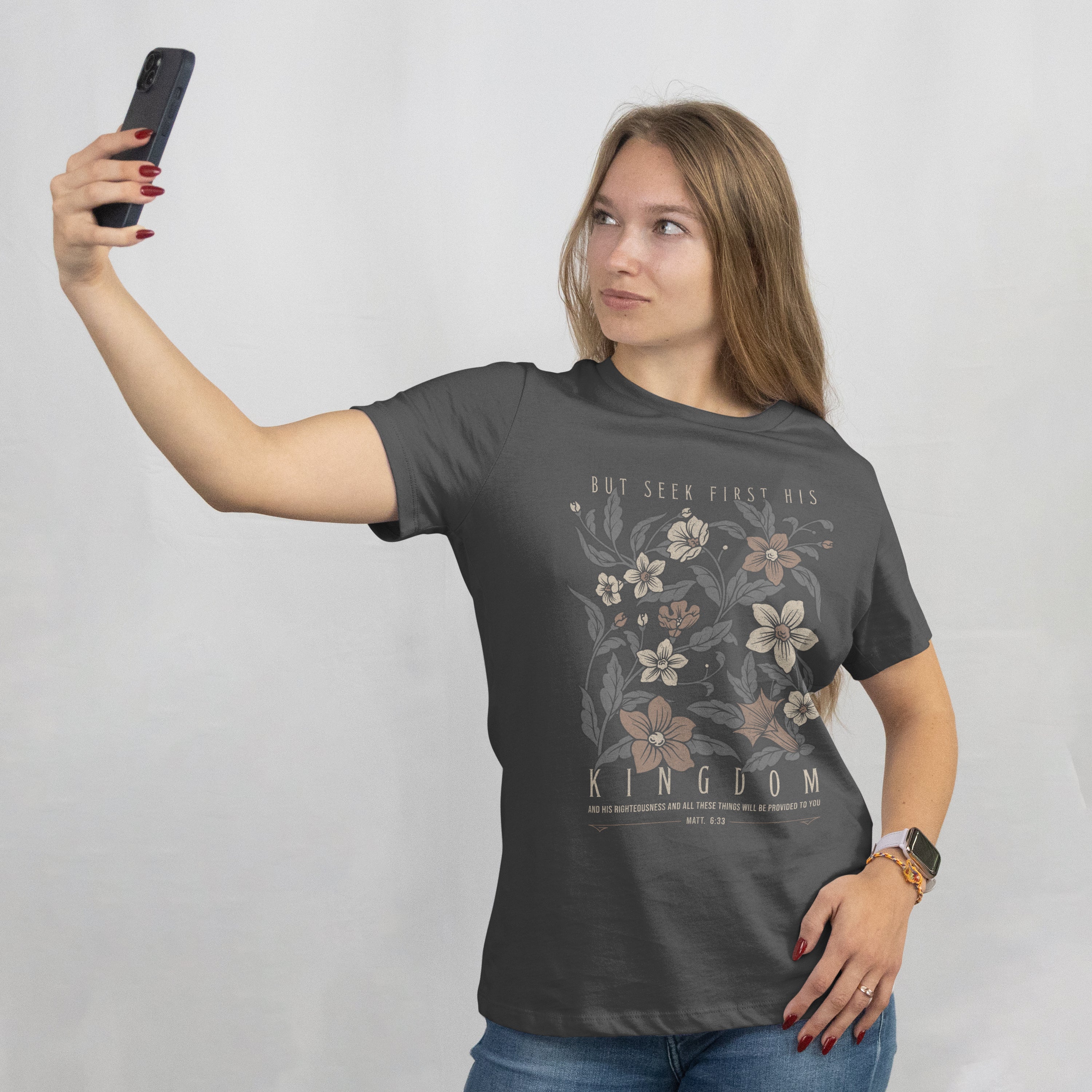 SEEK FIRST HIS KINGDOM UNISEX TEE