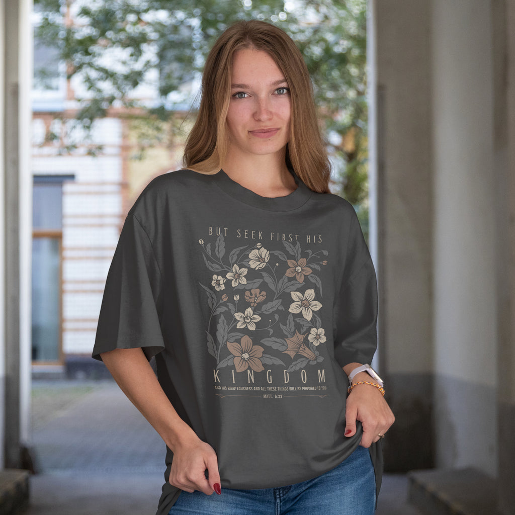 SEEK FIRST HIS KINGDOM UNISEX TEE