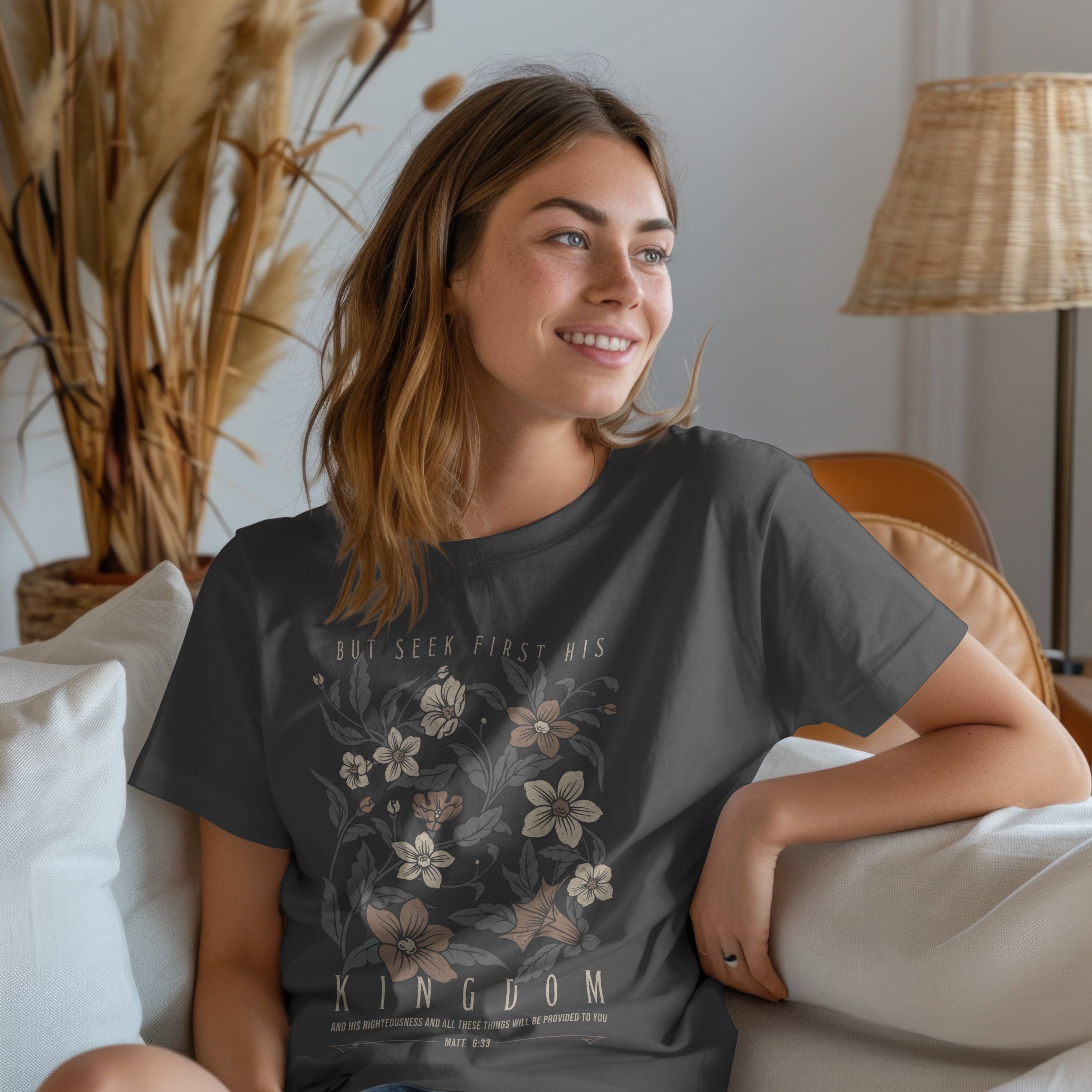 SEEK FIRST HIS KINGDOM UNISEX TEE