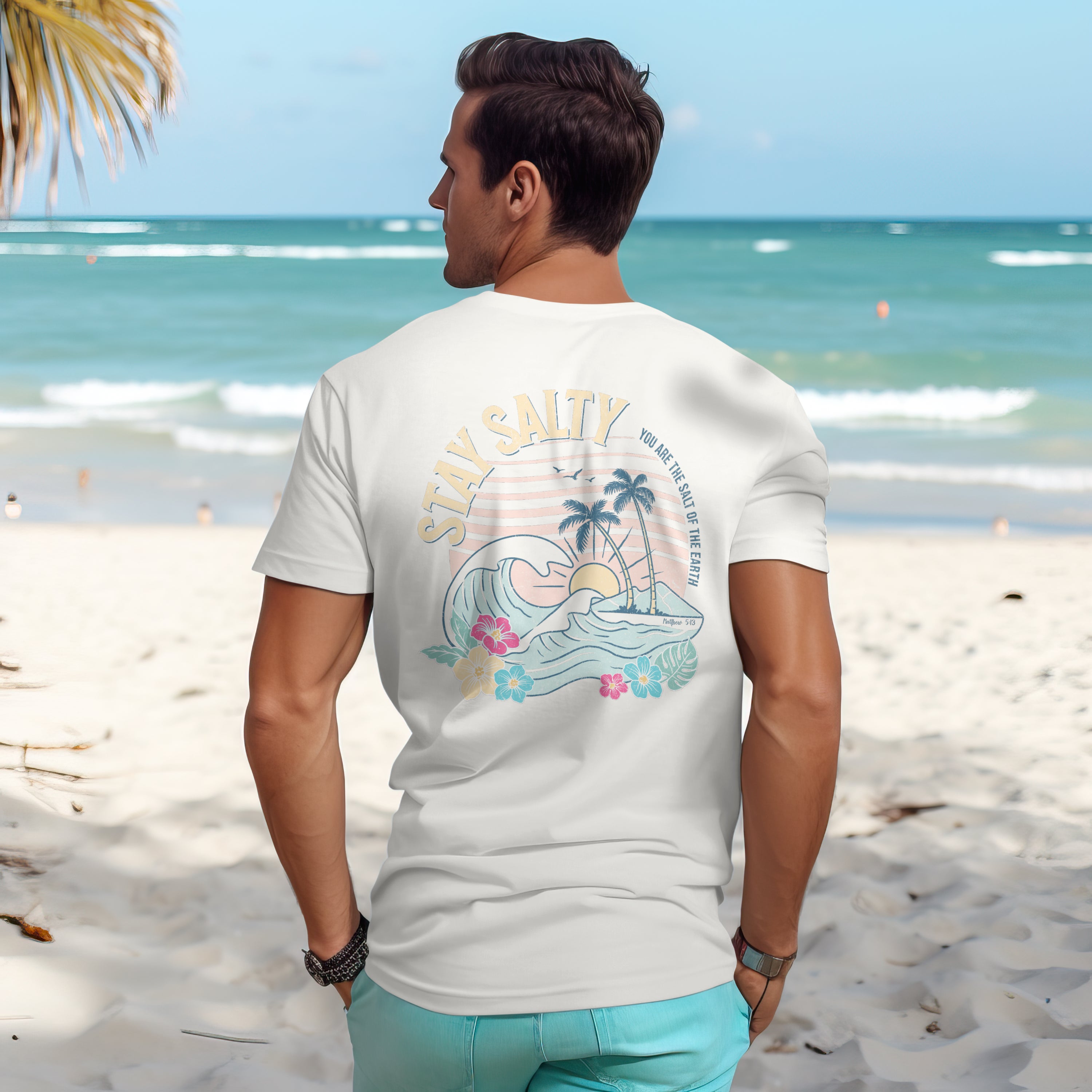 STAY SALTY UNISEX TEE