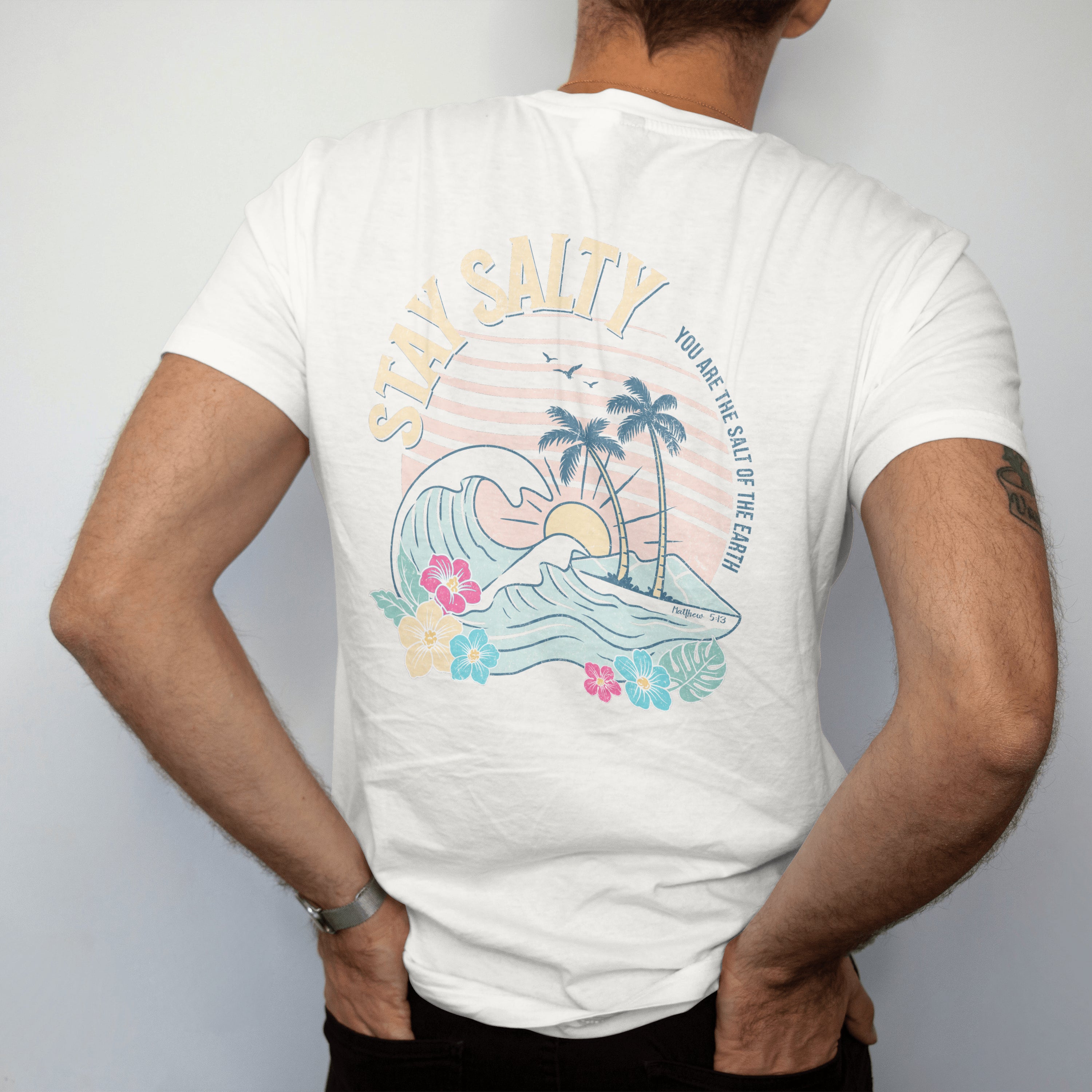 STAY SALTY UNISEX TEE