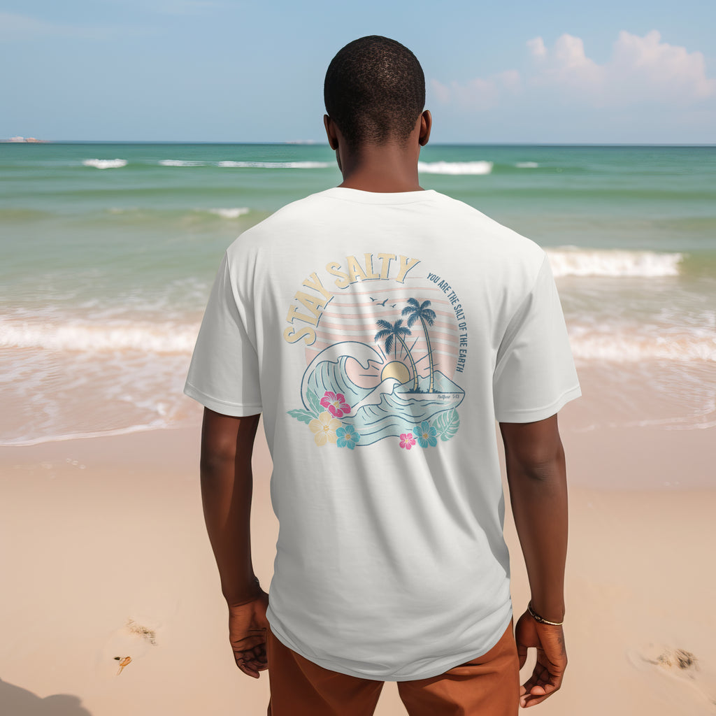 STAY SALTY UNISEX TEE