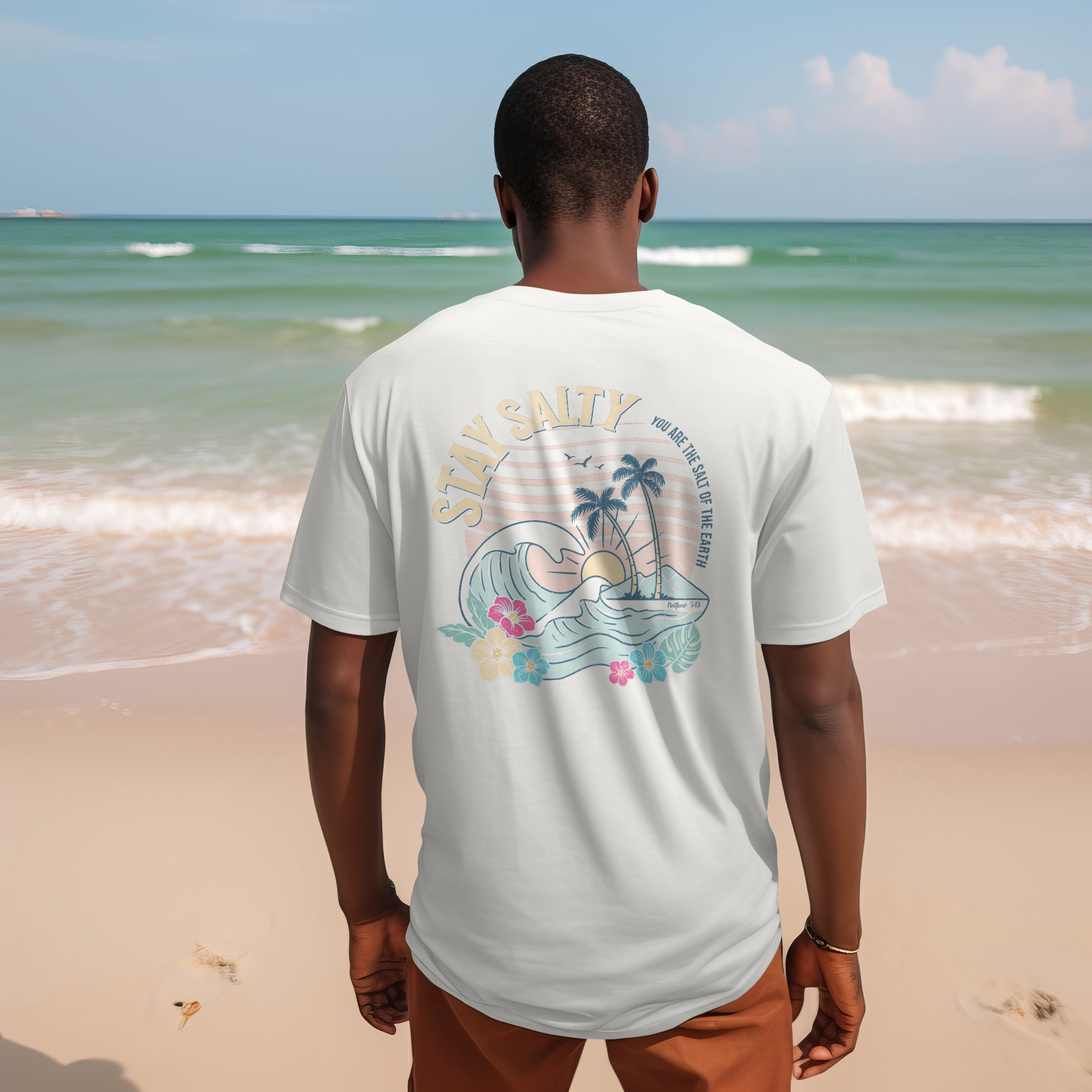 STAY SALTY UNISEX TEE