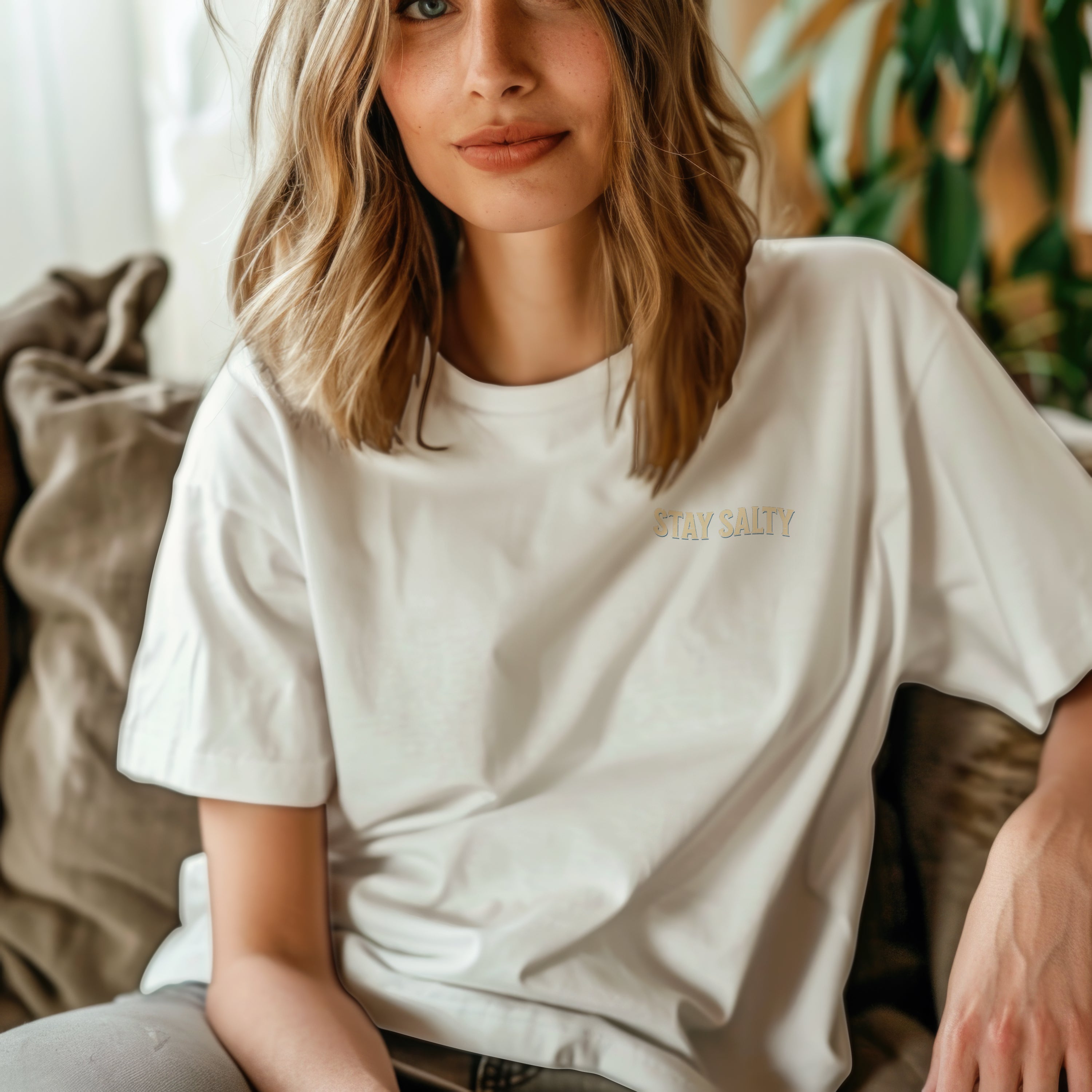 STAY SALTY UNISEX TEE