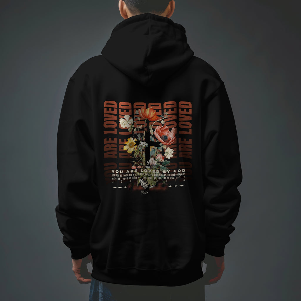 YOU ARE LOVED BY GOD UNISEX HOODIE