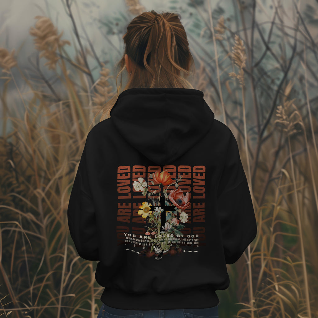 YOU ARE LOVED BY GOD UNISEX HOODIE