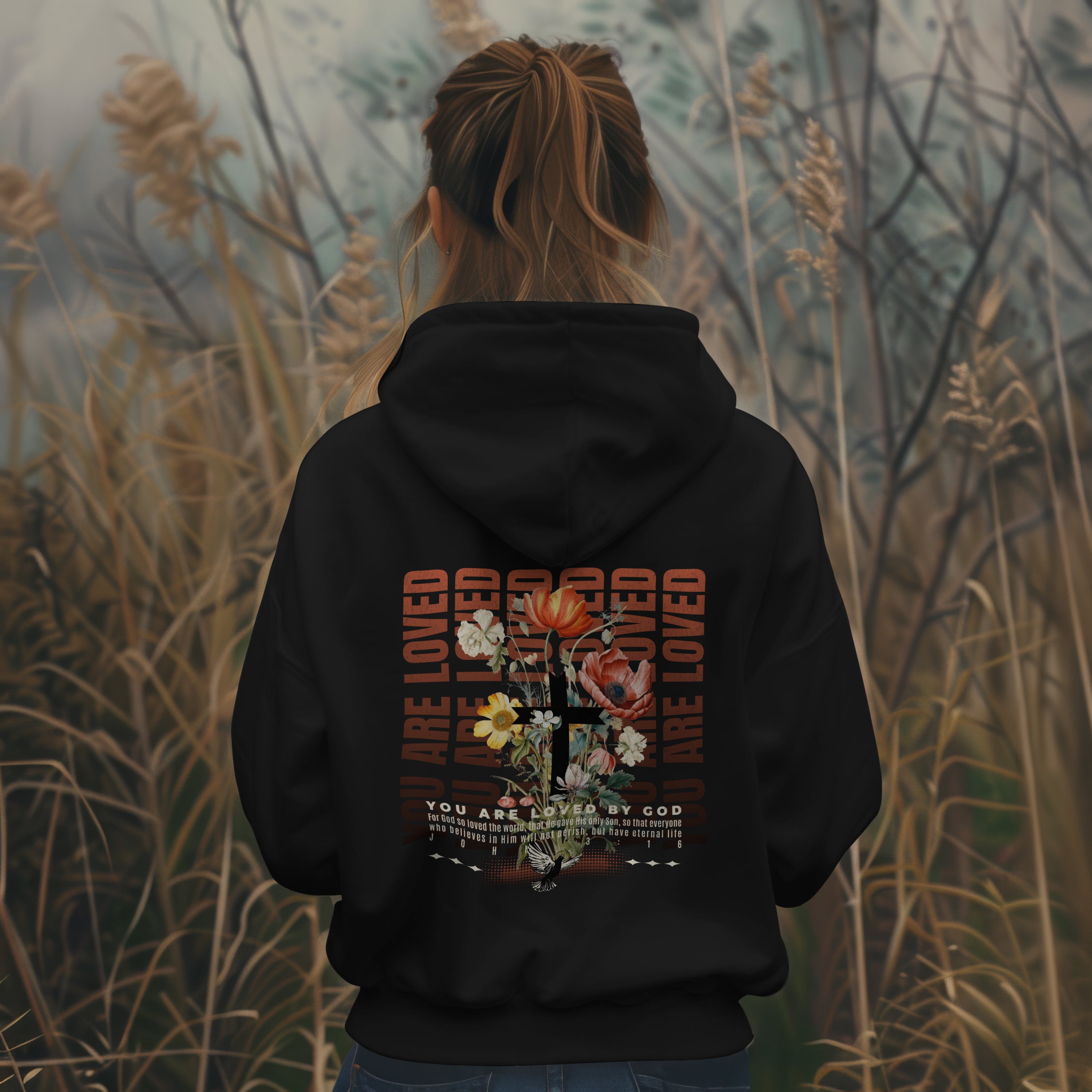 YOU ARE LOVED BY GOD UNISEX HOODIE